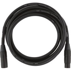 FENDER Professional Series Microphone Cable, 10', Black