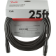 FENDER Professional Series Microphone Cable, 25', Black
