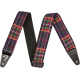 FENDER Plaid Strap, Blue