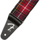 FENDER Plaid Strap, Red