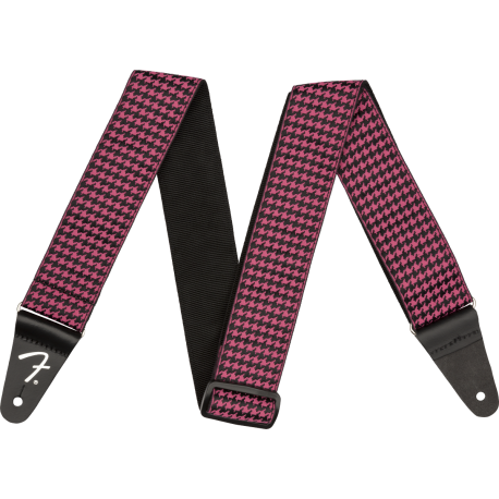 FENDER Houndstooth Strap, Pink