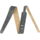 FENDER 2" Suede Strap, Gray/Tan, Reversible