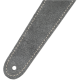 FENDER 2" Suede Strap, Gray/Tan, Reversible