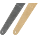 FENDER 2" Suede Strap, Gray/Tan, Reversible