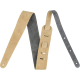 FENDER 2" Suede Strap, Gray/Tan, Reversible