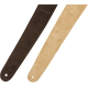 FENDER 2" Suede Strap, Brown/Tan, Reversible