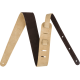 FENDER 2" Suede Strap, Brown/Tan, Reversible