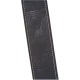FENDER Fender® Monogram Leather Strap, Black