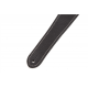 FENDER Fender® Monogram Leather Strap, Black