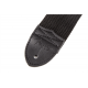 FENDER Fender® 2" Black Poly Strap w/ Grey Fender® Logo