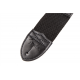 FENDER Fender® 2" Black Poly Strap w/ Red Fender® Logo
