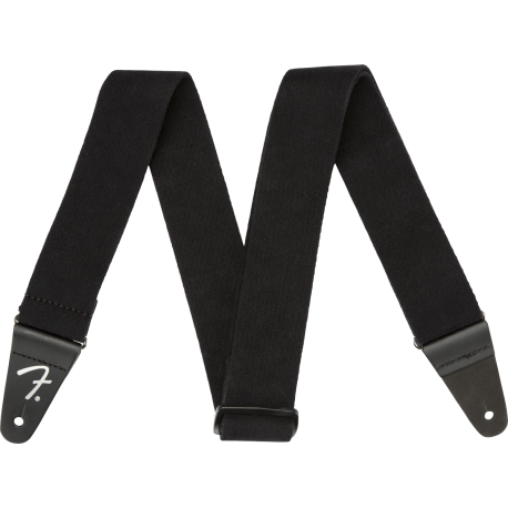FENDER Supersoft Strap, Black 2"