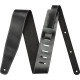FENDER Broken-In Leather Strap, Black 2.5"