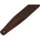 FENDER Broken-In Leather Strap, Brown 2.5"