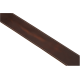 FENDER Broken-In Leather Strap, Brown 2.5"