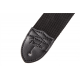 FENDER Fender® 2" Nylon Lightning Bolt Strap, Black