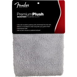 FENDER Premium Plush Microfiber Polishing Cloth, Gray