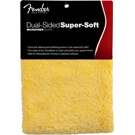 FENDER Super-Soft, Dual-Sided Microfiber Cloth