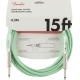 FENDER Original Series Instrument Cable, 15', Surf Green