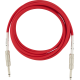 FENDER Original Series Instrument Cable, 10', Fiesta Red
