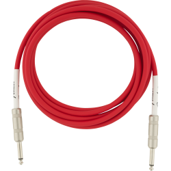 FENDER Original Series Instrument Cable, 10', Fiesta Red