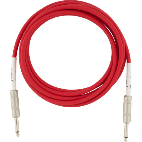 FENDER Original Series Instrument Cable, 10', Fiesta Red