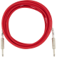 FENDER Original Series Instrument Cable, 15', Fiesta Red