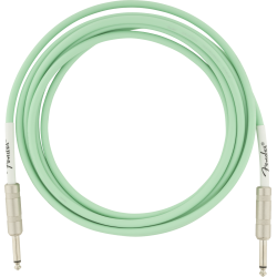 FENDER Original Series Instrument Cable, 10', Surf Green