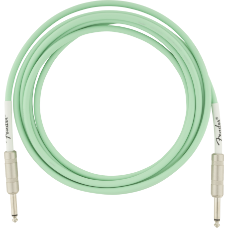 FENDER Original Series Instrument Cable, 10', Surf Green