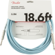 FENDER Original Series Instrument Cable, 18.6', Daphne Blue