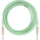 FENDER Original Series Instrument Cable, 18.6', Surf Green