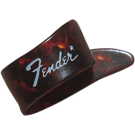 FENDER Thumb Picks, Tortiose Shell, Large (3)