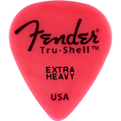 FENDER Tru-Shell™ Casein 351 Shape Pick, Extra Heavy, Single