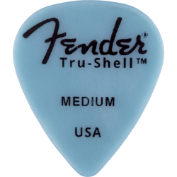 FENDER Tru-Shell™ Casein 351 Shape Pick, Medium, Single