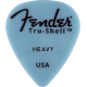 FENDER Tru-Shell™ Casein 351 Shape Pick, Heavy, Single