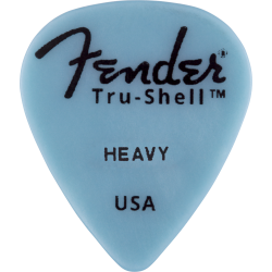 FENDER Tru-Shell™ Casein 351 Shape Pick, Heavy, Single