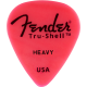 FENDER Tru-Shell™ Casein 351 Shape Pick, Heavy, Single
