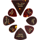 FENDER All Shapes, Celluloid Medley, Tortoise Shell, Medium, (8)