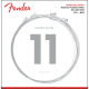 FENDER Super Bullet® Strings, Nickel Plated Steel, Bullet End, 3250M Gauges .011-.049, (6)