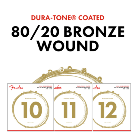 FENDER Dura-Tone® 880XL 80/20 Coated 10-48