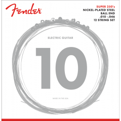 FENDER Electric XII Strings, Nickel Plated Steel, 10-46