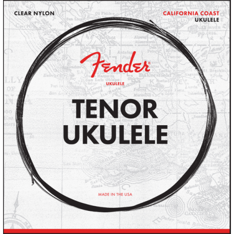 FENDER Tenor Ukulele Strings, Set of Four