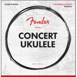 FENDER Concert Ukulele Strings, Set of Four