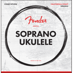FENDER Soprano Ukulele Strings, Set of Four