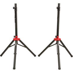 FENDER Compact Speaker Stands with Bag, Black