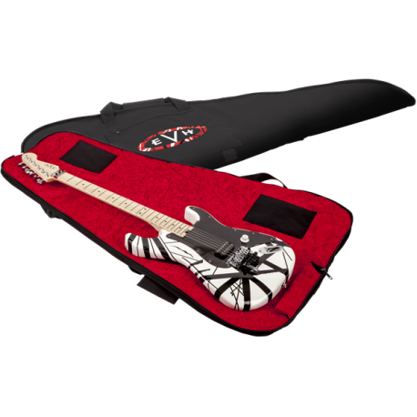 EVH EVH® Gig Bag, Black with Red Interior