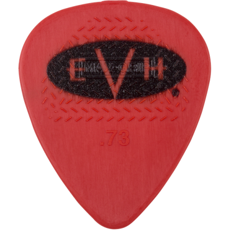 EVH EVH® Signature Picks, Red/Black, .73 mm, 6 Count