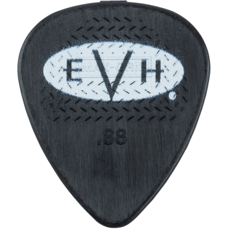 EVH EVH® Signature Picks, Black/White, .88 mm, 6 Count