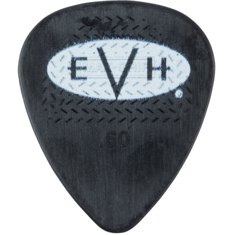 EVH EVH® Signature Picks, Black/White, .60 mm, 6 Count