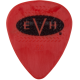 EVH EVH® Signature Picks, Red/Black, .60 mm, 6 Count
